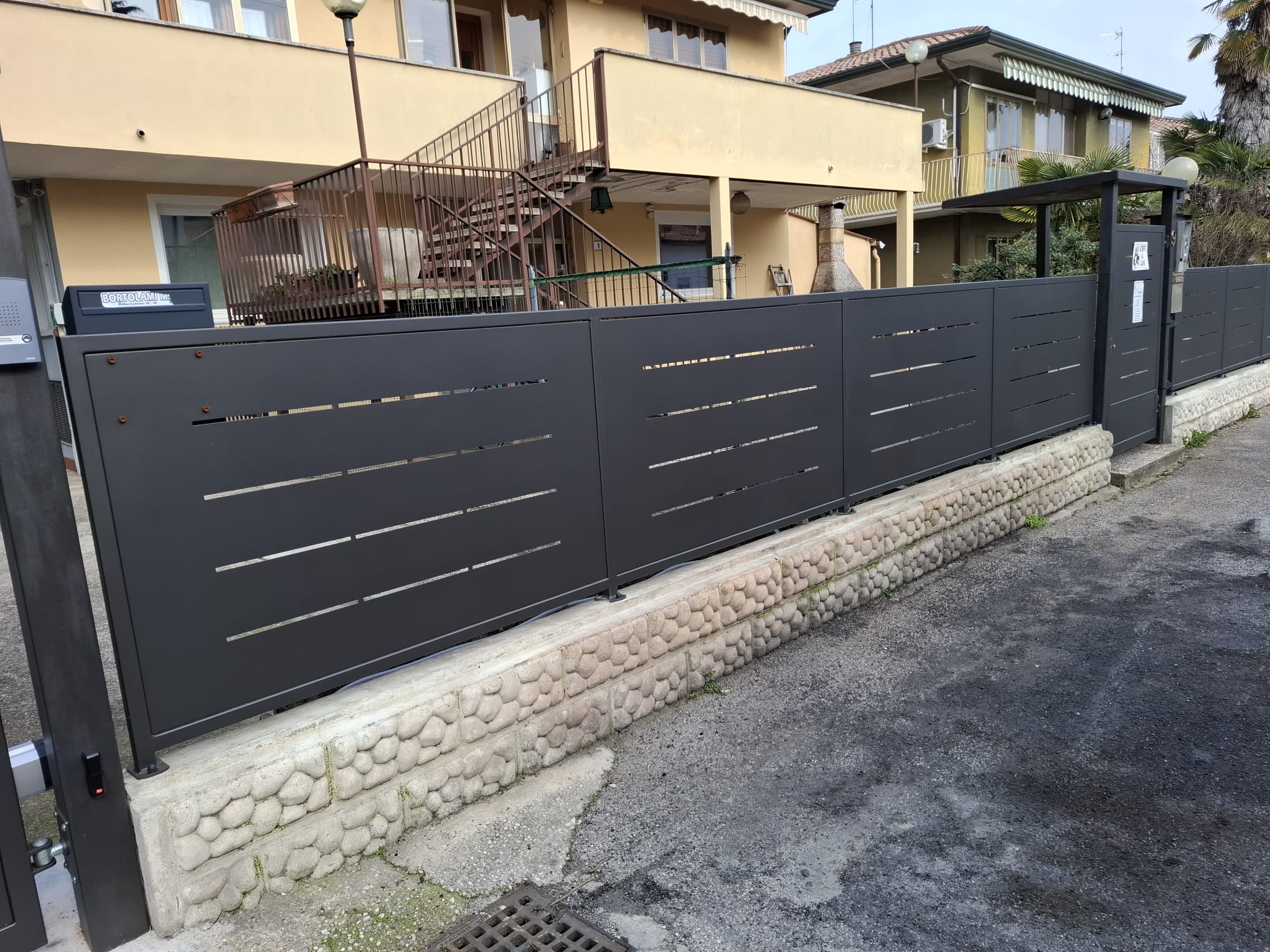 Cancello marcato CE Ceoldo — realizzazione 15