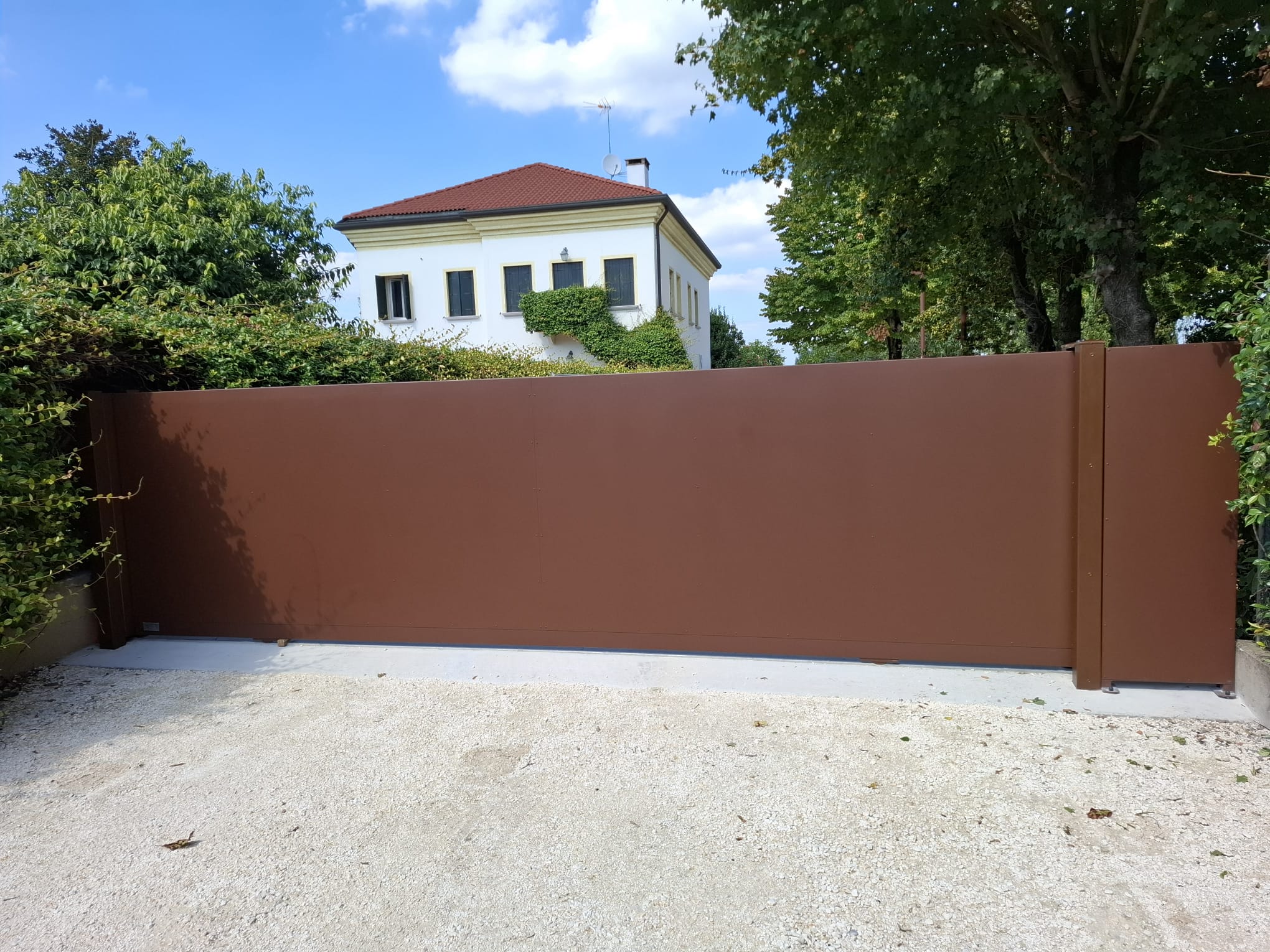 Cancello marcato CE Ceoldo — realizzazione 18