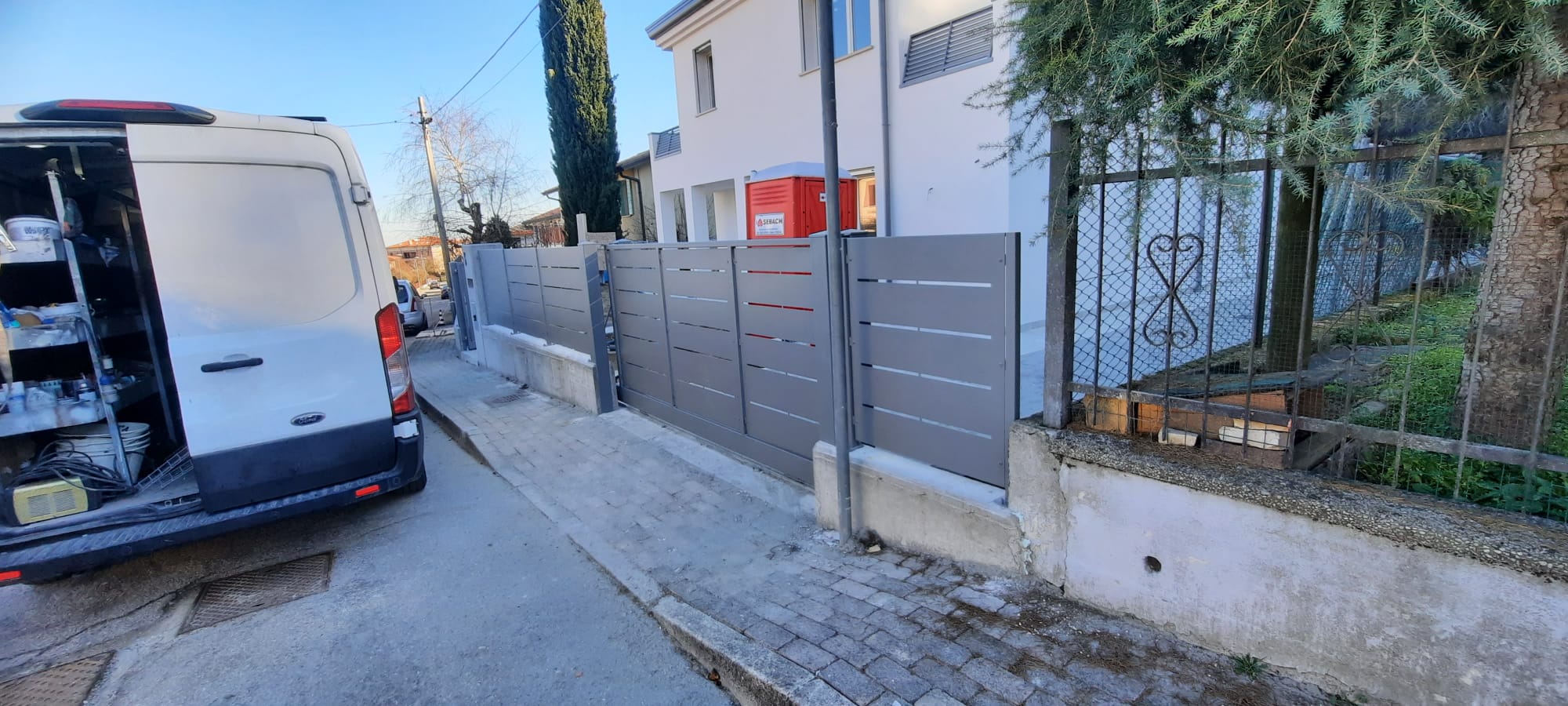 Cancello marcato CE Ceoldo — realizzazione 20