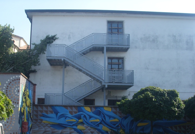 Scala in acciaio realizzata da Ceoldo — foto 23