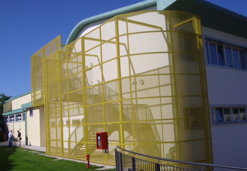 Scala in acciaio realizzata da Ceoldo — foto 29