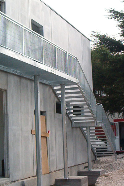 Scala in acciaio realizzata da Ceoldo — foto 8