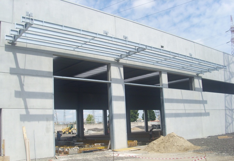 Tettoia o pergola in acciaio realizzata da Ceoldo — foto 14