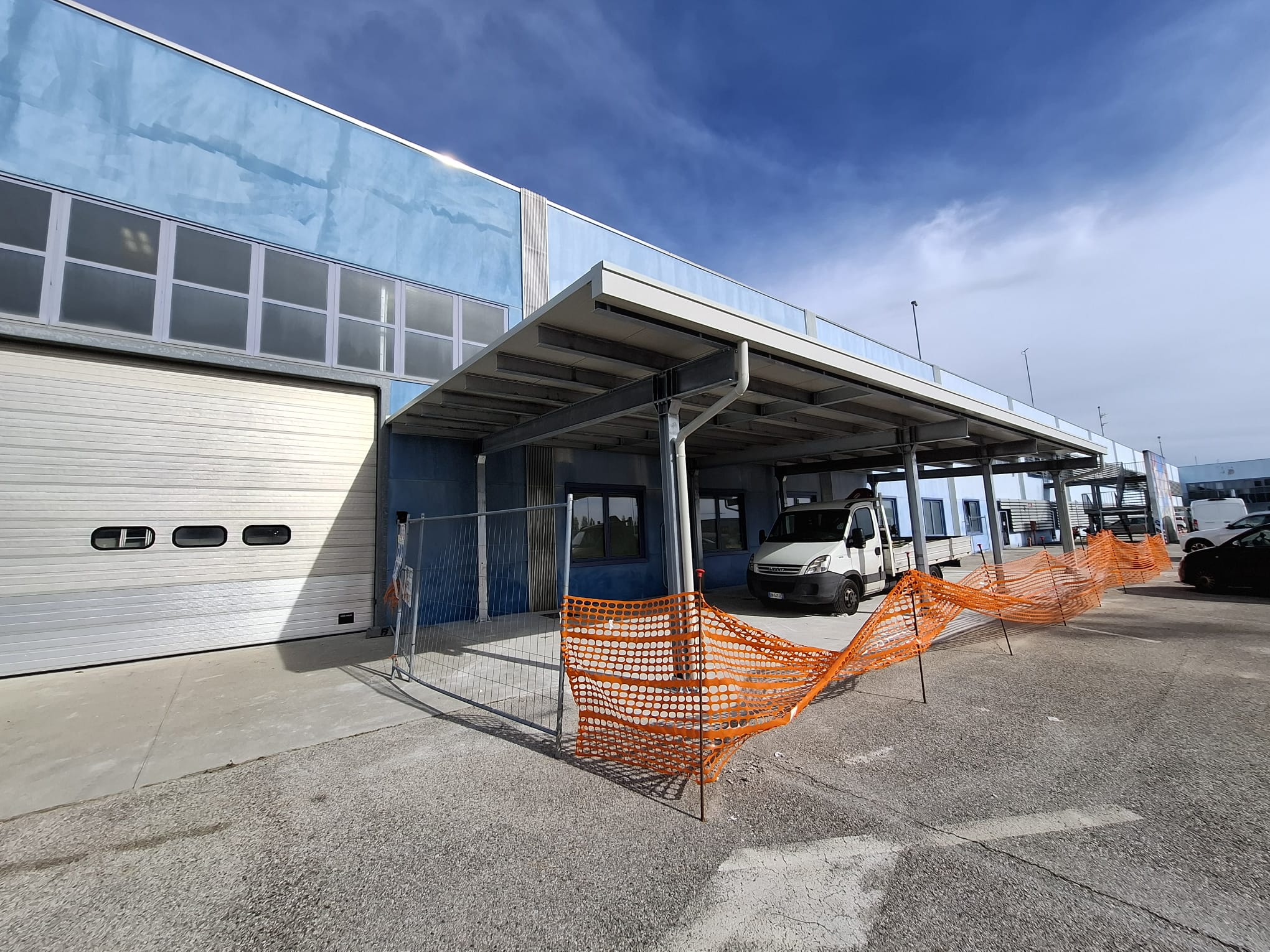 Tettoia o pergola in acciaio realizzata da Ceoldo — foto 18