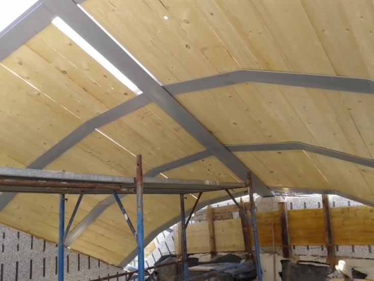 Tettoia o pergola in acciaio realizzata da Ceoldo — foto 8